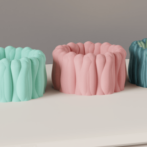 Organik Dokulu Tealight Mumluk