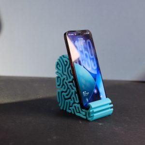 Coral style Grown phone stand-mavi