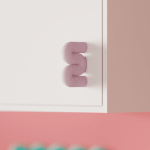Straight Wibble Cabinet handle1
